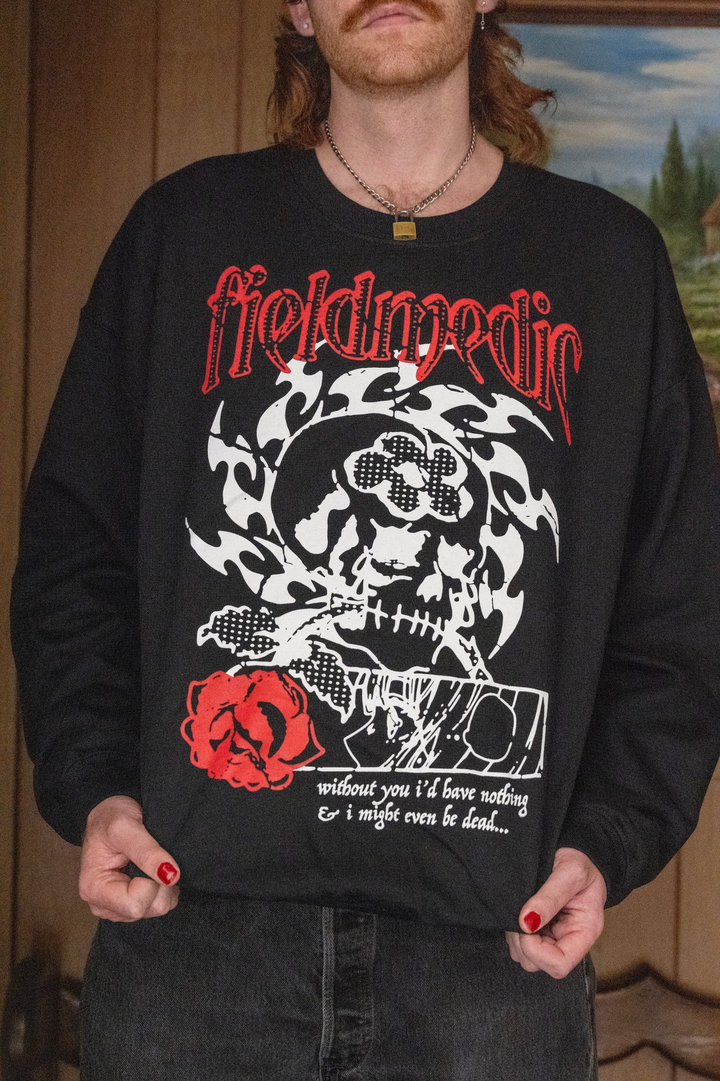 Skullflower Crewneck