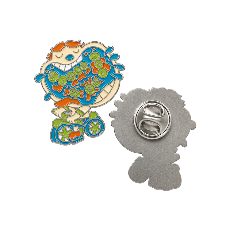 Bike Guy Pin
