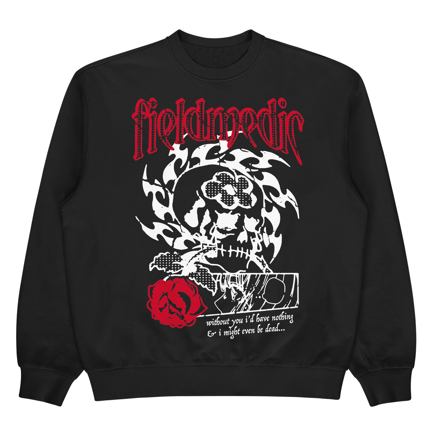 Skullflower Crewneck